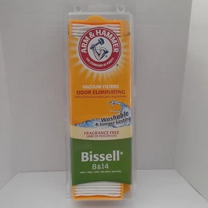 Arm & Hammer 62648F Bissell 8 & 14 Vacuum Filter Oder Eliminating - Picture 1 of 8