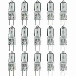 10PACK G4 20W Watt 12V Halogen Tungsten 2 pin Light Capsule Lamp Bulb Base - UK - Picture 1 of 12