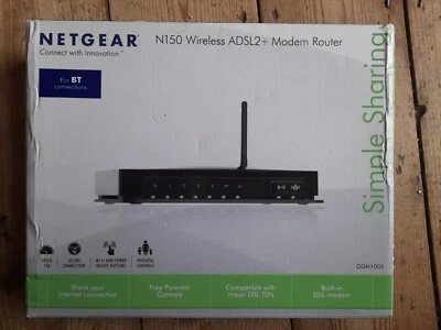 Netgear N150 wireless ADSL2+ modem router - Image 1 of 4
