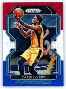 Caris LeVert 2021-22 Panini Prizm Red White & Blue Prizm #147 - Picture 1 of 2