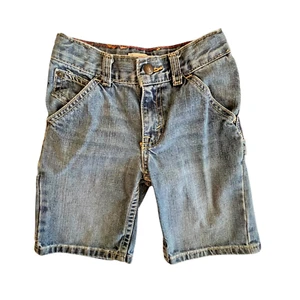 Levi Shorts Boys 6 Blue 100% Cotton Jeans (W20 L7) - Picture 1 of 5