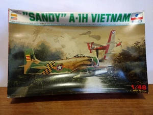 TOYS & HOBBIES ~ NEW "SANDY" A-1H VIETNAM SCALE 1:48 ESCI KIT # 4075 - Picture 1 of 1