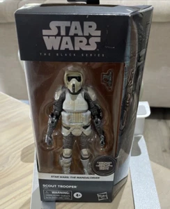 Star Wars: The Black Series - The Mandalorian - SCOUT TROOPER Figurine 16cm - Picture 1 of 6