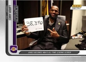 2022-23 Panini Instant NBA LeBron James All-Time Leading Scorer #108 - Foto 1 di 2