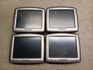 LOT of 4 Tomtom One GPS Units N14644 Silver Car Navigator System - UNTESTED - Picture 1 of 6