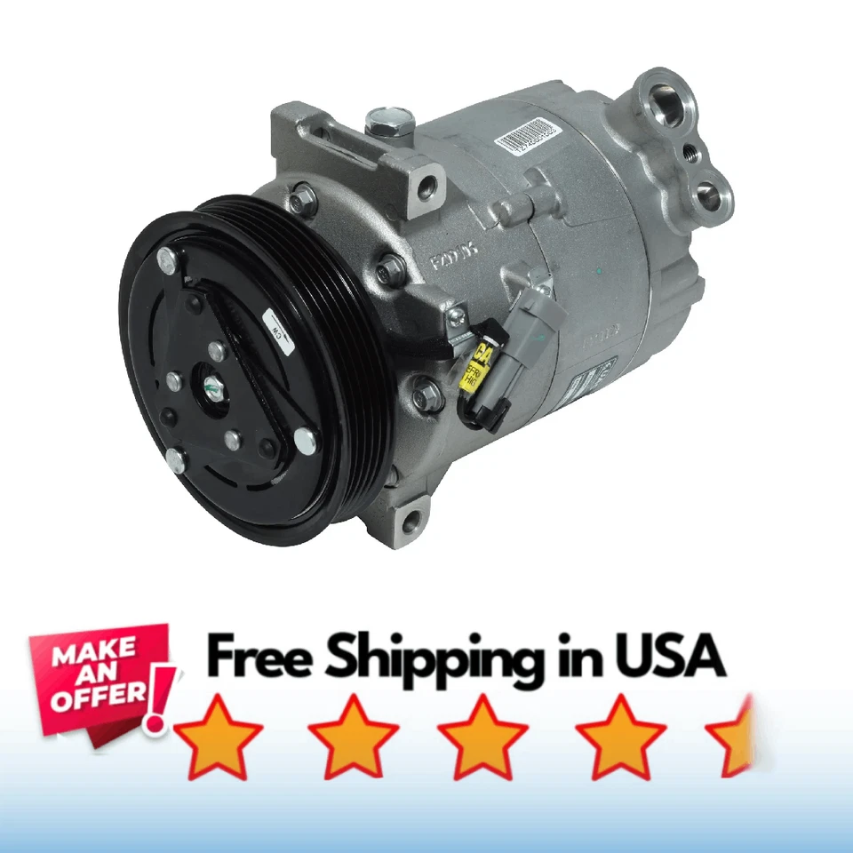 Compresor aire acondicionado apto para Chevrolet Cobalt 2006-2010, Chevrolet HHR 2007-2011 Foto 1 de 1