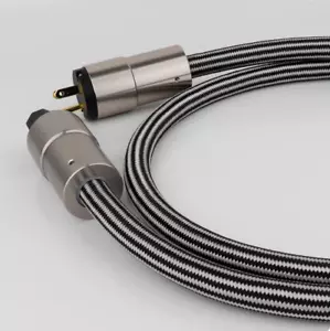 Hifi Netzkabel 12 AWG Netzkabel Netzteil US Version Stecker IEC Stecker - Bild 1 von 4