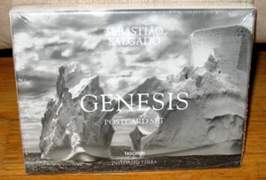 New Sealed Box Set Sebastiao Salgago Genesis Postcards 25 Images Nature Animals - Picture 1 of 2