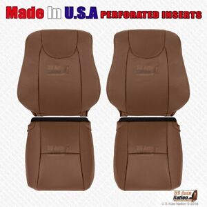 2013 For Lexus RX350 RX450h Driver & Passenger Bottoms-Tops Leather Cover Saddle