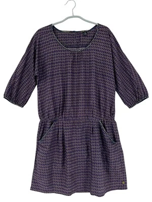 MAISON SCOTCH женщин круглый вырез 3/4 рукав платье размер 3 - M - Изображение 1 из 4