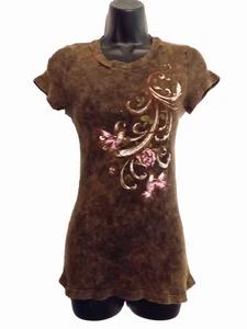 Camiseta Lápiz Labial Colibrí Gráfico Talla S Juniors Y2K De Colección Tejido Gofre Top - Imagen 1 de 5