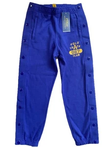 NWT $75 Polo Ralph Lauren Boys Sz 7 Track Team Tear Away Athletic Jogger Pants - Picture 1 of 5