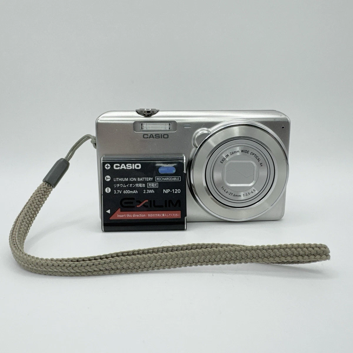 CASIO EXILIM EX-ZS20 Compact Digital Camera Japan Working Battery