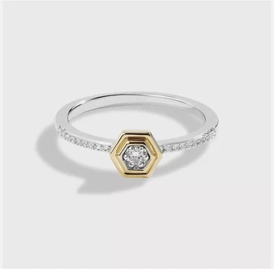 0.50ct White Round D / VVS1 CVD Lab Grown Diamond Engagement 14K Gold Ring - Image 1 of 4