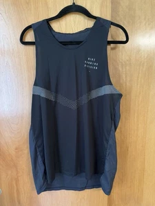 MENS Large NIKE RUNNING 365 BREATHE RISE RUNNING DIVISION SINGLET TANK DD4786 - Picture 1 of 9
