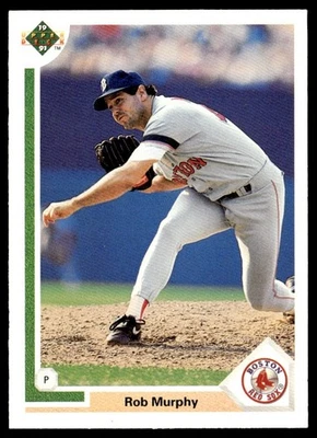 1991 Upper Deck Rob Murphy Boston Red Sox #683 - Image 1 of 2