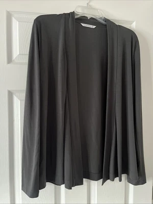 Cárdigan ligero gris oscuro Port Authority para mujer mediano Foto 1 de 3