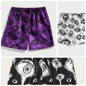 Pantaloncini palestra anime tema Naruto Uchiha per corsa allenamento allenamento attrezzatura - Foto 1 di 10