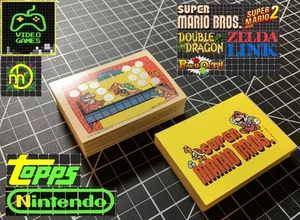 1989 Topps Nintendo Game Packs Complete Sticker + Scratch-Off Set - SOME WAX - Picture 1 of 12