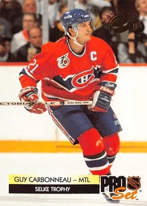 1992-93 Pro Set Award Winners #CC5 Guy Carbonneau - Picture 1 of 2