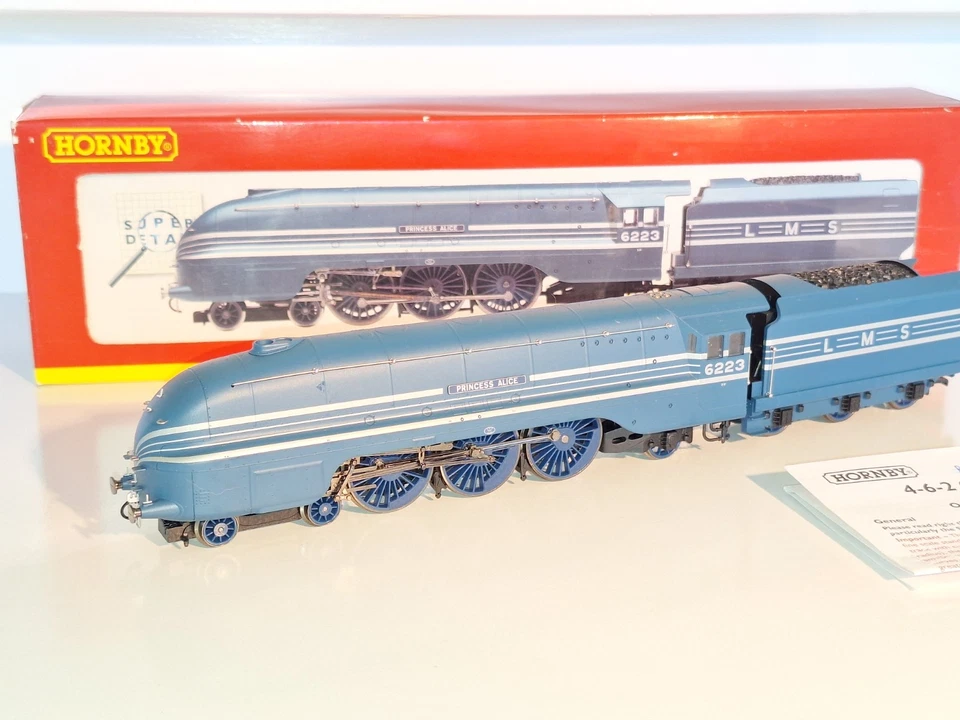 Hornby R2261 Princess Alice 6223 Coronation LMS. In Excellent cond. 2 rail DC.OO - Image 1 of 4