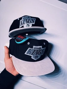 Vintage OG 90’s Los Angeles Kings Snapback Hat Cap NHL Hockey Universal DS Retro - Picture 1 of 8