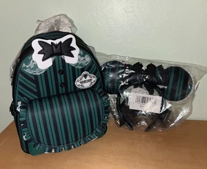 Disney Parks Haunted Mansion Ghost Host Loungefly Bag and Ears 2025 - Picture 1 of 12