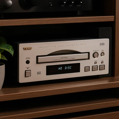 TEAC PD-H570 CD Multi Player Cambiador de carrusel de 7 discos probado import... - Imagen 1 de 4