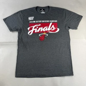 Miami Heat Finals Shirt Medium Gray Men Fanatics NBA Eastern Conference Champion - Picture 1 of 10