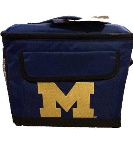 NWT Rawlings Michigan Wolverines 24 Can Soft Sided Cooler Cover