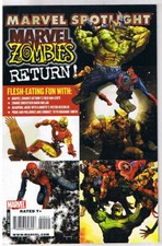 MARVEL ZOMBIES RETURN SPOTLIGHT, NM+, Hulk, Wolverine, 1st, 2009, Iron Man