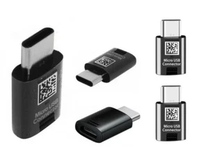 Adaptador conector micro USB a tipo C GH98-41290A para Samsung Galaxy S9 S10 S20+ 5 piezas - Imagen 1 de 3