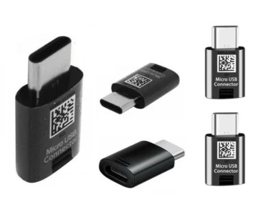 Adaptador conector micro USB a tipo C GH98-41290A para Samsung Galaxy S9 S10 S20+ 5 piezas Foto 1 de 3