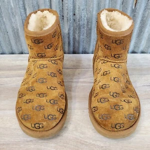 Women's Faux Fur Ugg Slipper Shoe Size 6 - Picture 1 of 8