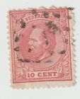 Nederlands 10 cents red 1869. See scan.