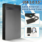 USB3.0 2.5" HDD SSD External Hard Drive Case Enclosure Disk Box X4K8