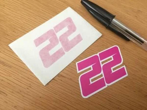 Jason O'Halloran Rennnummer 22 - 2020 (sehr kleines Paar) - UK-Verkäufer - Bild 1 von 1