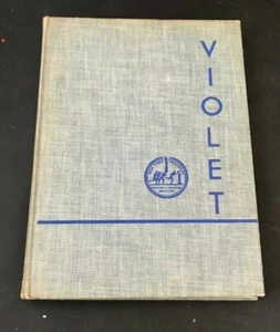 1946 VIOLET NYU SCHOOL OF ENGINEERING YEARBOOK - Picture 1 of 2