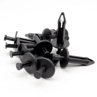 Clips de fascia de parachoques retenedor tipo empuje para Saturn para GM 21077131 cantidad 10 Foto 1 de 2