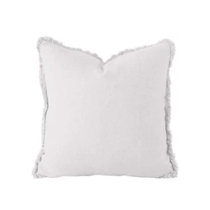 Bambury Linen Silver Square Filled Cushion - Picture 1 of 1