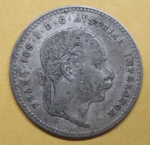1870 Austria 20 Kreuzer Take a Look - Picture 1 of 2