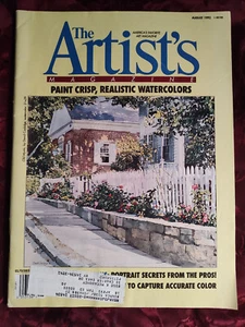 KÜNSTLER Magazin August 1992 Aquarelle David Coolidge Pat Mahony Chris Terry - Bild 1 von 1