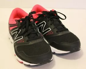 NEW BALANCE Women Athletic Running Shoes W675BG2 Size 7 Black/Neon Pink - Picture 1 of 8