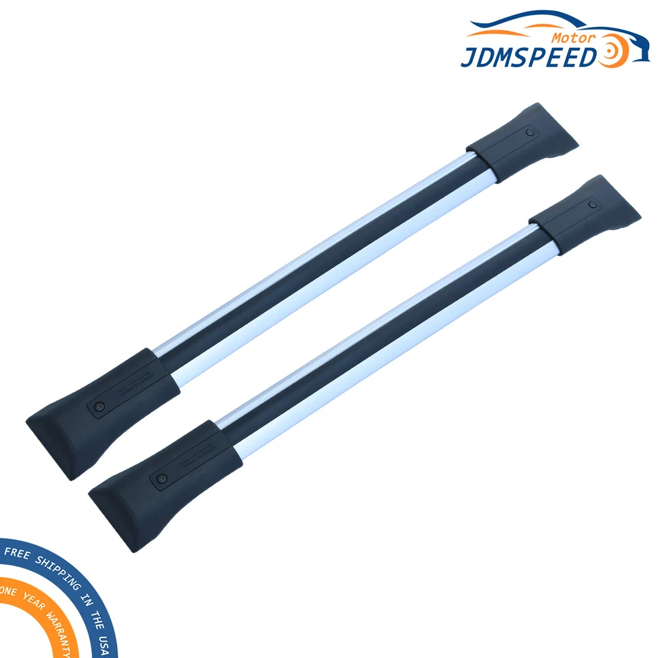 Roof Rack Cross Rail Package Silver fit for GMC Acadia GM 2010-2017 84130842 Foto 1 de 4