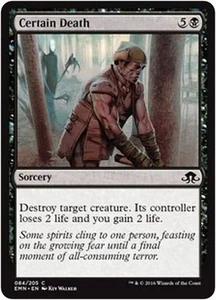 MTG Magic EMN FOIL - Certain Death/Une mort certaine, English/VO - Picture 1 of 1