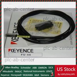 New KEYENCE FU-40 Reflective Fiber Optic Sensor US Free TAX - Picture 1 of 9