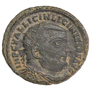 Monnaie romaine LICINIUS Ier Follis ou nummus - 321-323 Antioche cuivre - RIC.35 - Imagen 1 de 2