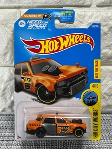 Hot Wheels EA HW City Works 4/10 Time Attaxi 168/365 Need For Speed No Limits - Picture 1 of 4