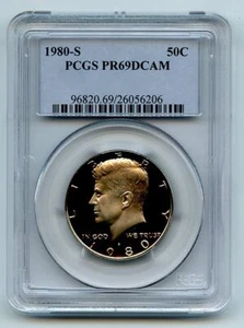 1980 S 50C Kennedy Half Dollar Proof PCGS PR69DCAM - Picture 1 of 1