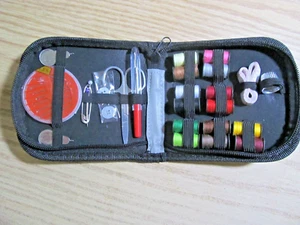 38pcs Sewing Kit Thread Threader Needle Tape Measure Scissor Thimble Home Travel - Picture 1 of 4